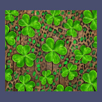 Saint Patricks Day Shamrock And Leopard Vintage Tee | Teevron