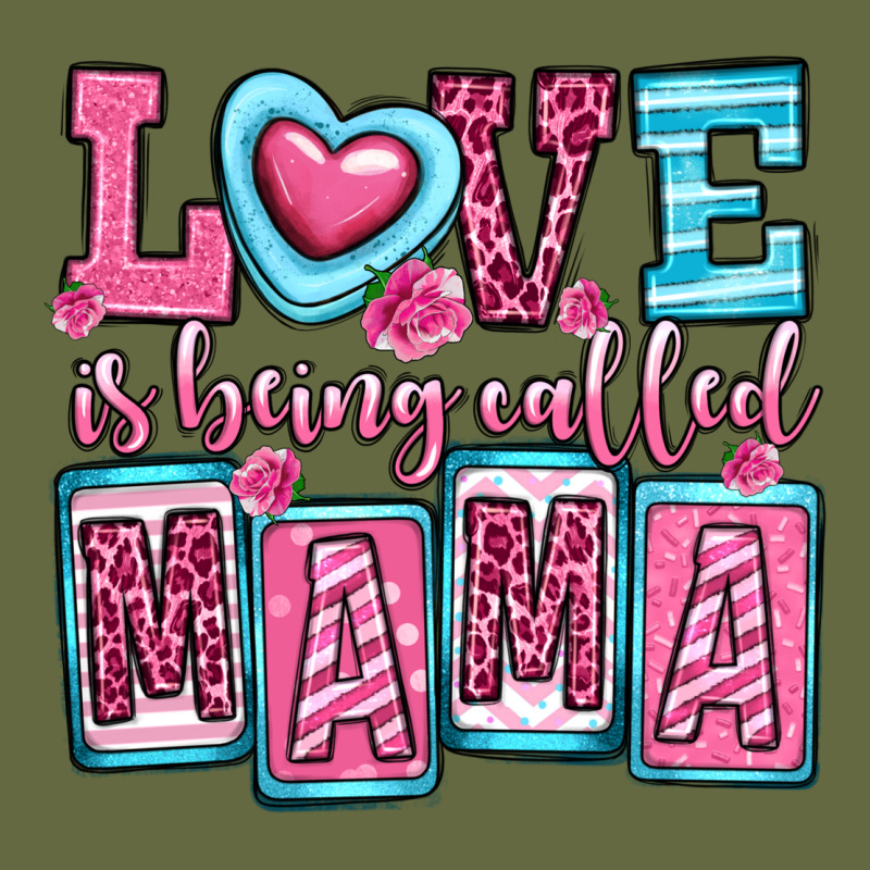 Love Is Being Called Mama Long Sleeve Tee by OliviaCreatesArt | Teevron