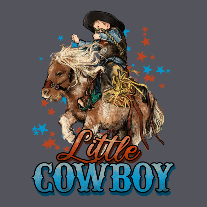 Little Cowboy Midilli Horse Kid Boy Vintage Hoodie by HowdyJamesFarm | Teevron