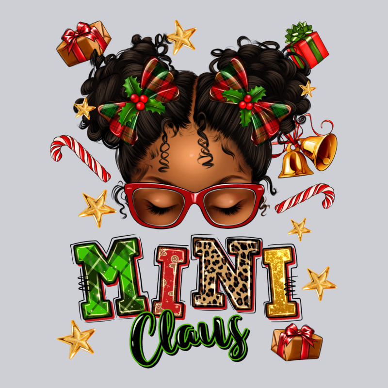 Mini Claus Messy Bun Classic Tee by texasbilliewilder | Teevron