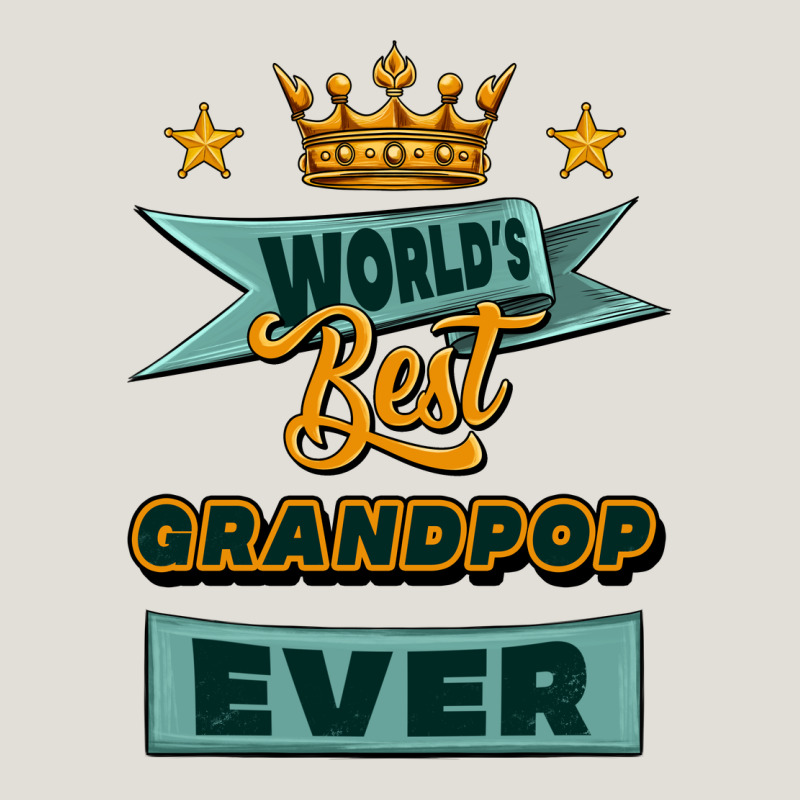 World's Best Grandpop Ever Heavy Core Tee by Jasminsmagicworld | Teevron