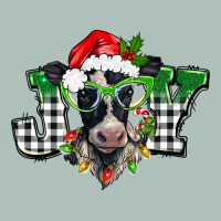 Christmas Joy Black And White Cow Heavyweight Hoodie | Teevron