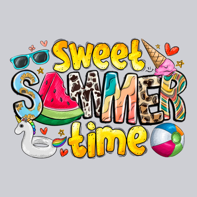 Summer Time Heavyweight Sweatshirt by CowhideDigitalArt | Teevron