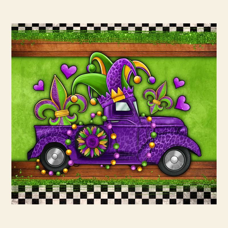 Mardi Gras Truck Vintage Tee by Jasminsmagicworld | Teevron