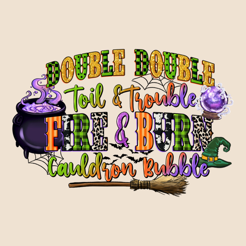 Double Double Toil And Trouble Fire And Burn Cauld Urban Heavy Tee by CowGirlArtShop | Teevron
