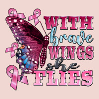 With Brave Wings She Flies Premium Sweatshirt | Teevron