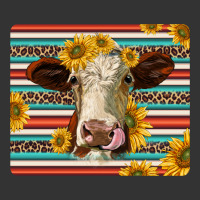 serape leopard hereford cattle mousepad | Teevron