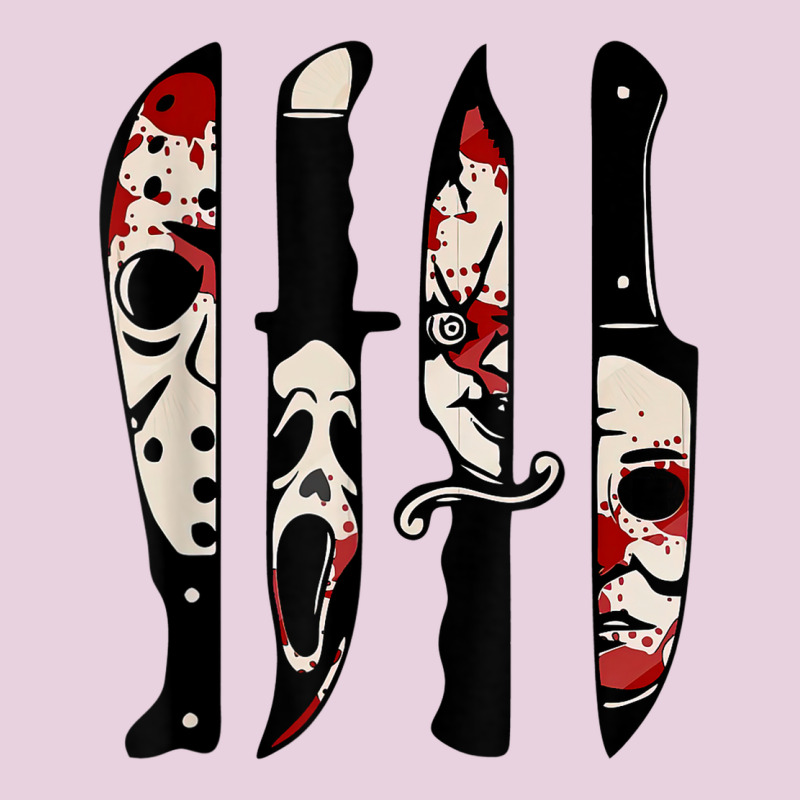 Knives Horror Movie Friday Halloween Horror Ghost Classic Tee by trangStudio | Teevron