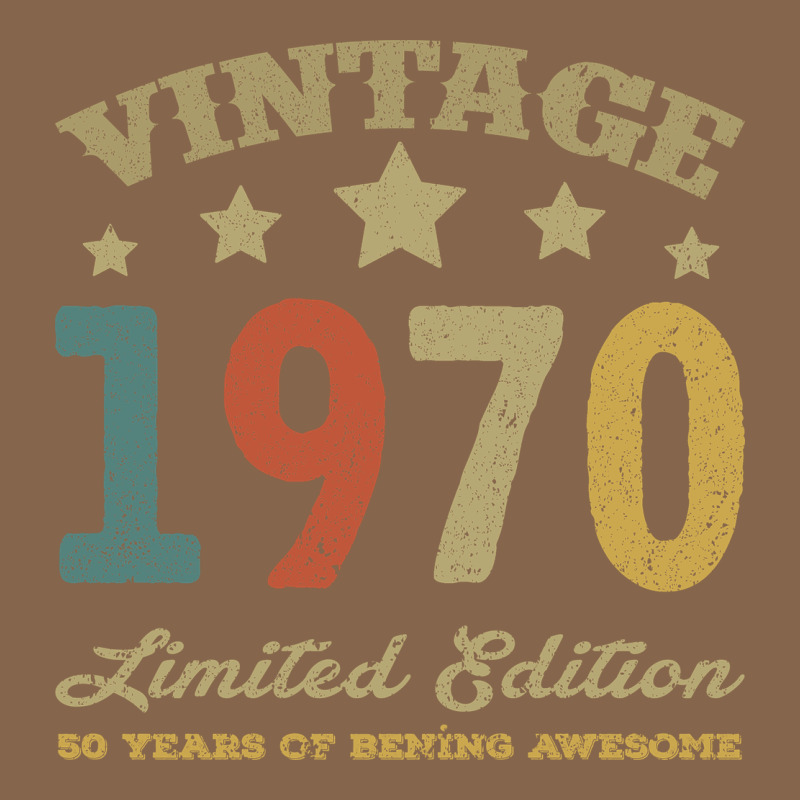 Vintage 1970 Limited Edition 50 Years Of Being Awesome Premium Tee by Bettercallsaul | Teevron