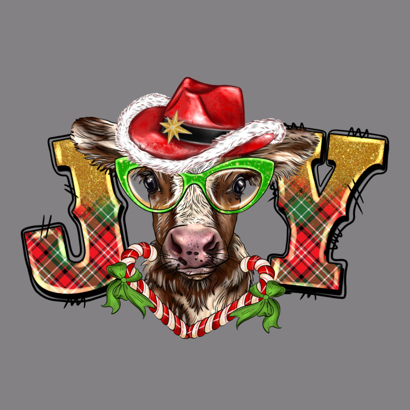 Christmas Joy Baby Cow Heavyweight Hoodie by BarkalooDesign | Teevron