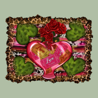 Western Background Valentine's Day Urban Heavy Tee | Teevron