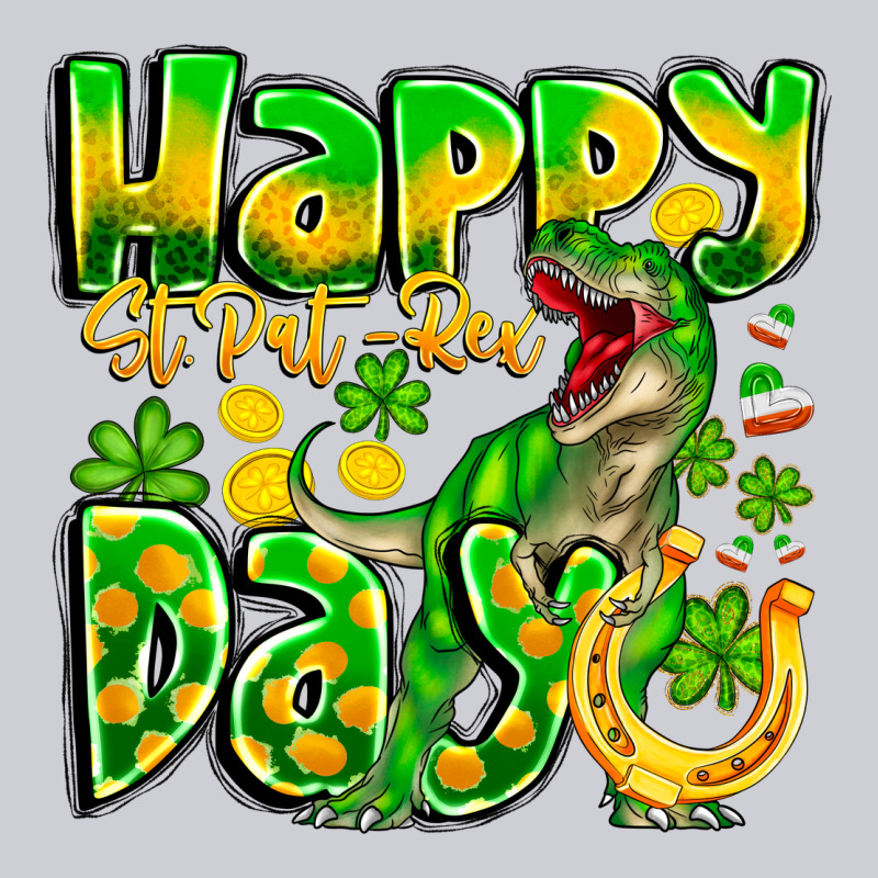 Happy St Patricks Rex Day Heavyweight Sweatshirt by CowhideDigitalArt | Teevron
