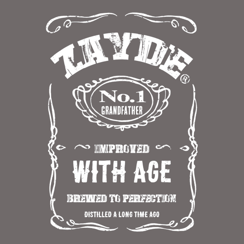 Mens Vintage Zayde Hebrew Yiddish Grandfather Urban Heavy Tee by trangStudio | Teevron