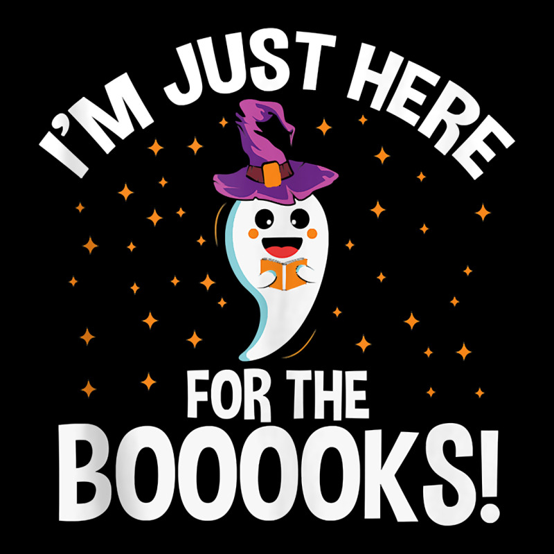 Teacher Halloween Bookworm Just Here For The Boooks Ghost Tank Top Urban Heavy Tee by trangStudio | Teevron