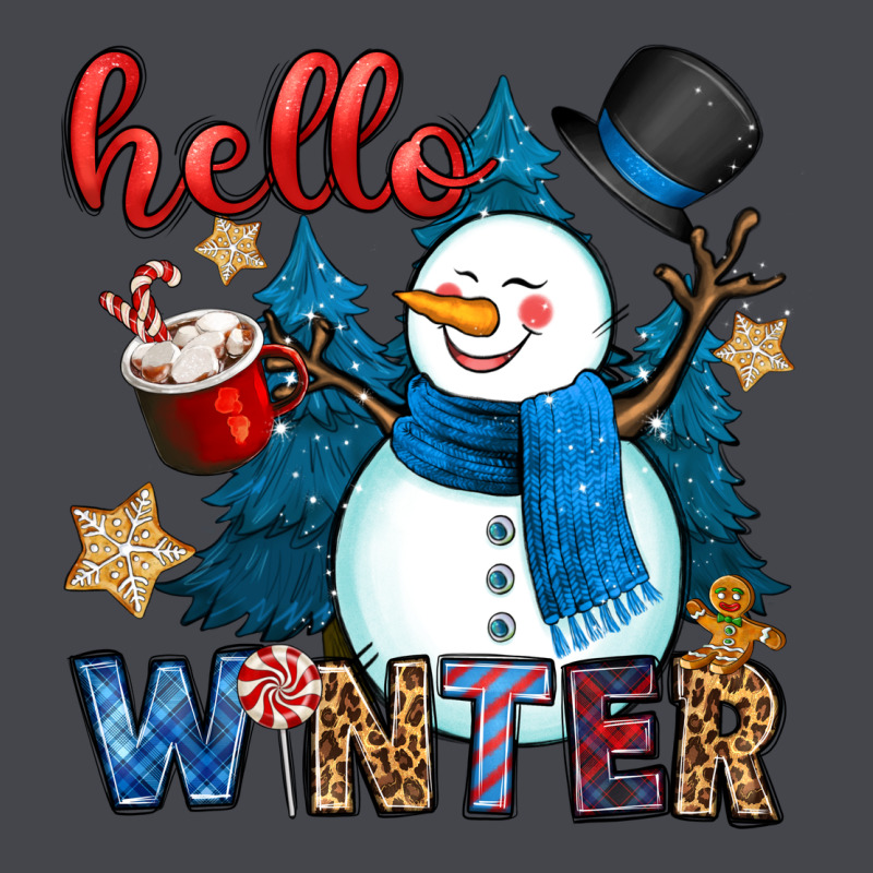 Hello Winter Long Sleeve Tee by OliviaCreatesArt | Teevron