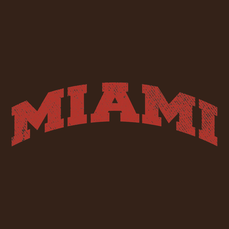 Miami Ohio Classic Athletic Sports Distressed Heavy Core Tee by trangStudio | Teevron