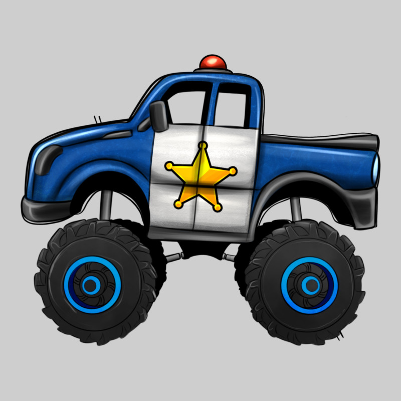 Police Car Monster Truck Premium Tee by Jasminsmagicworld | Teevron