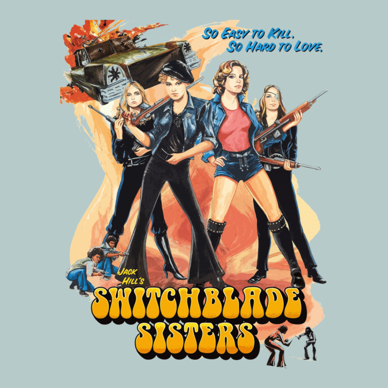 Switchblade Sisters Gift Heavy Core Tee by trangStudio | Teevron