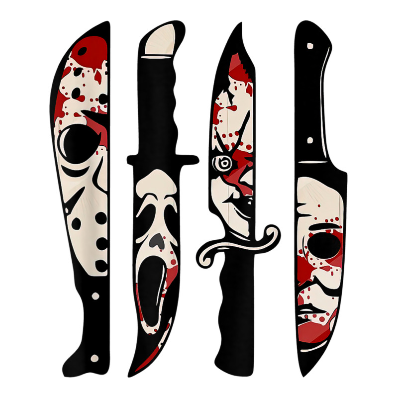 Knives Horror Movie Friday Halloween Horror Ghost Premium Tee by trangStudio | Teevron