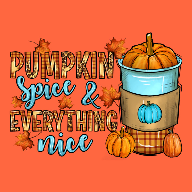 Pumpkin Spice And Everything Nice Premium Hoodie by RanaPortraitStore | Teevron