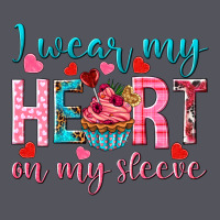 I Wear My Heart On My Sleeve Valentine's Day Vintage Hoodie | Teevron