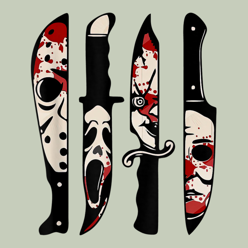 Knives Horror Movie Friday Halloween Horror Ghost Long Sleeve Tee by trangStudio | Teevron