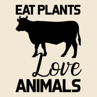 Eat Plants Love Animals Ladies Tee | Teevron