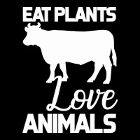 Eat Plants Love Animals Ladies Tee | Teevron