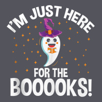 Teacher Halloween Bookworm Just Here For The Boooks Ghost Tank Top Vintage Hoodie | Teevron