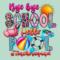 Bye Bye School Hello Pool Teacher  Squad Premium Hoodie | Teevron