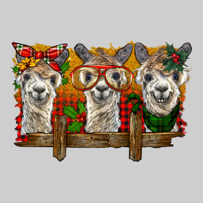 Christmas Alpacas Premium Sweatshirt by BarkalooDesign | Teevron