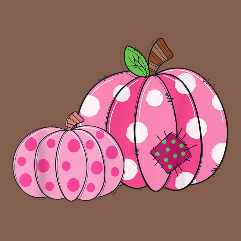 Halloween Fall Pink Pumpkin Zipper Hoodie by trangStudio | Teevron