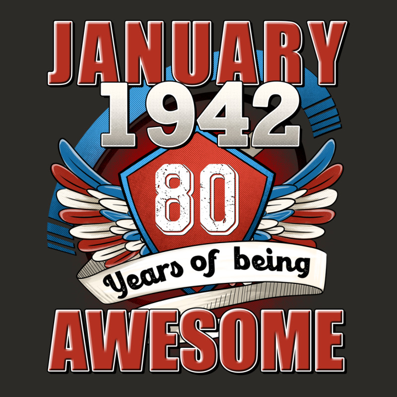 January 1942 80 Years Of Being Awesome Heavy Core Tee by Jasminsmagicworld | Teevron