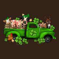 St Patricks Farm Animals Truck Heavy Core Tee | Teevron
