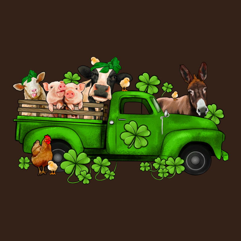 St Patricks Farm Animals Truck Heavy Core Tee by Jasminsmagicworld | Teevron
