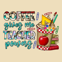 Coffee Gives Me Teacher Powers Premium Hoodie | Teevron