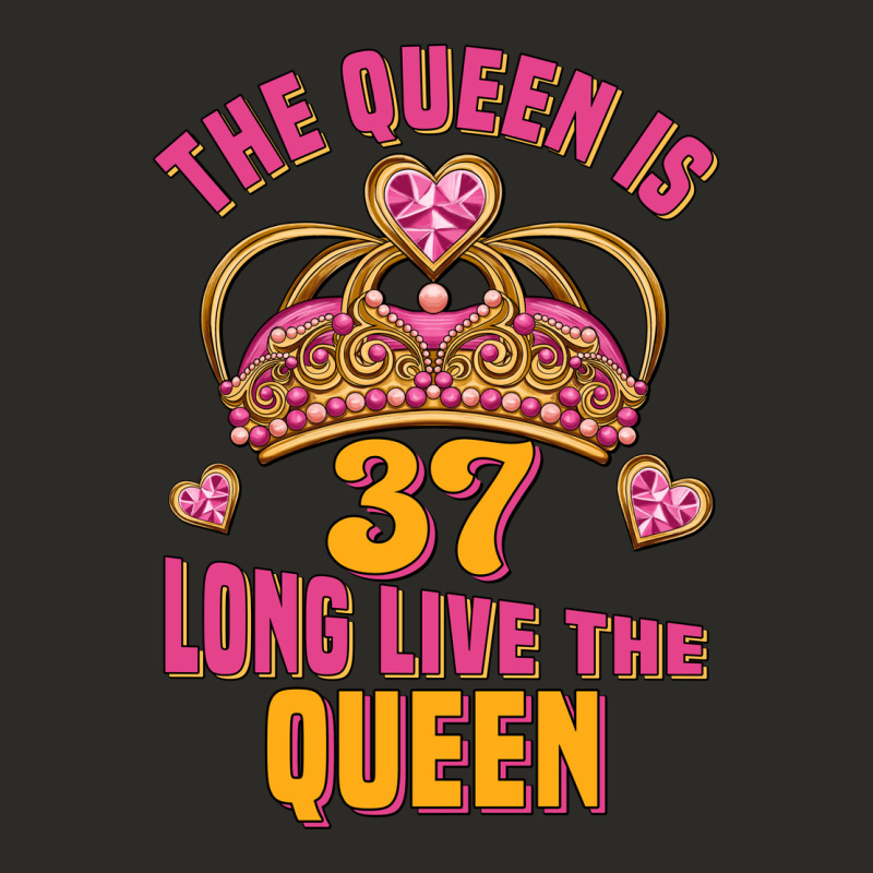 The Queen Is 37 Long Live The Queen Kopya Heavy Core Tee by Jasminsmagicworld | Teevron