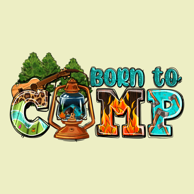 Born To Camp With Guitar Urban Hoodie by AdoDesignShop | Teevron
