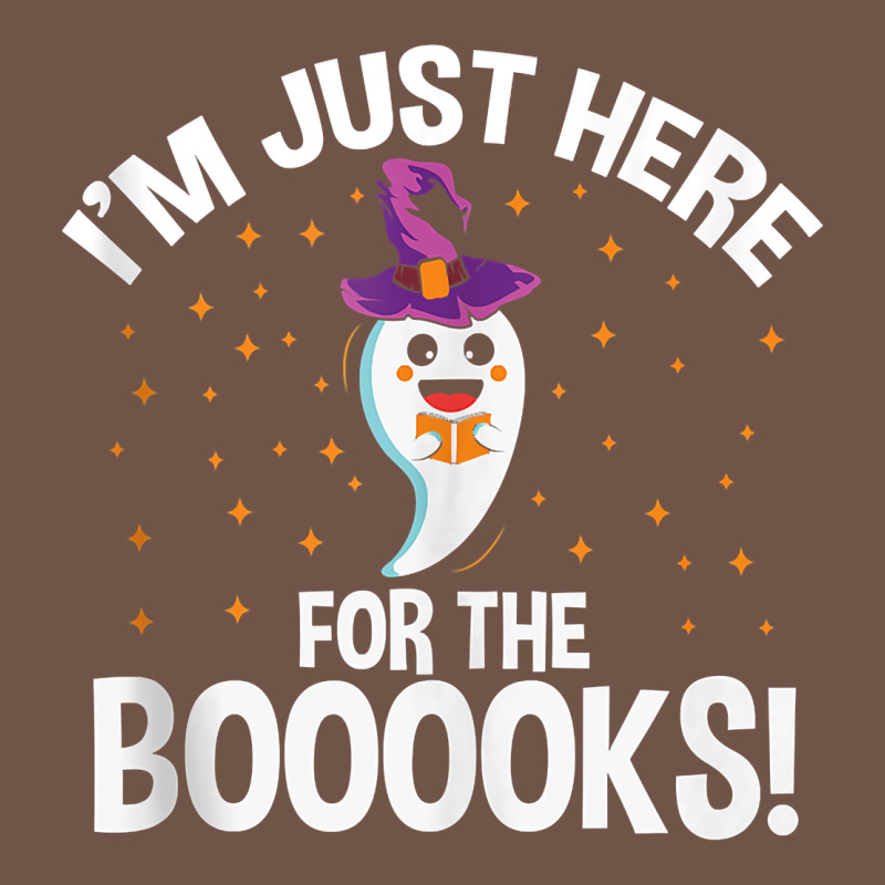 Teacher Halloween Bookworm Just Here For The Boooks Ghost Tank Top Premium Sweatshirt by trangStudio | Teevron
