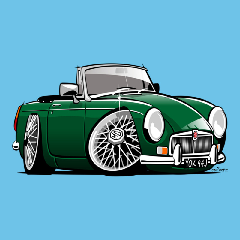 Mg Mgb Roadster Personalized Caricature Yok94j Family Premium Sweatshirt by trangStudio | Teevron