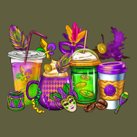 Mardi Gras Coffee Cups Cowgirl Vintage Tee | Teevron
