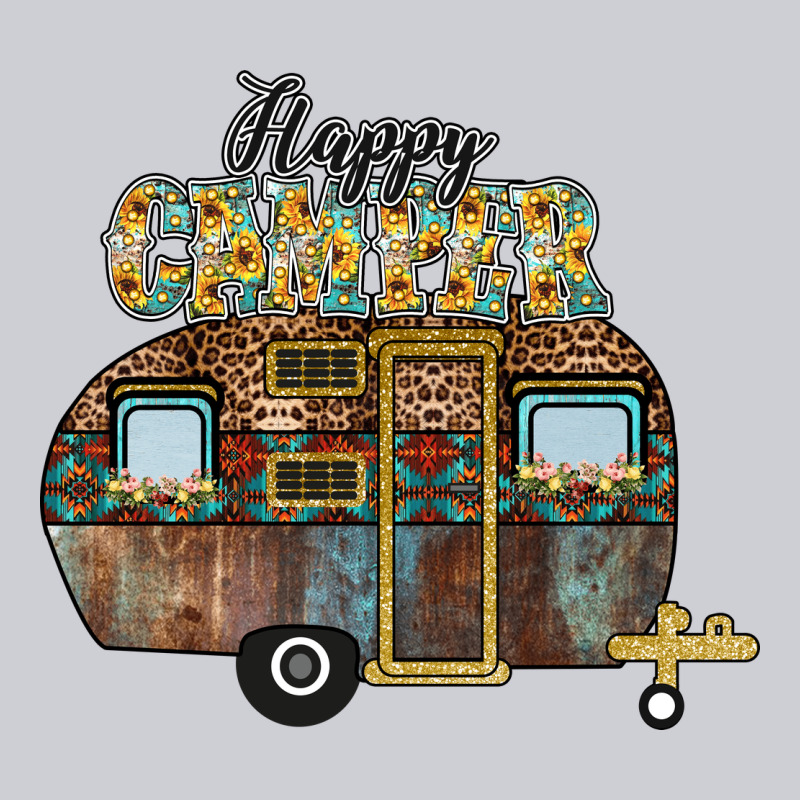 Happy Camper Heavyweight Sweatshirt by CowhideDigitalArt | Teevron