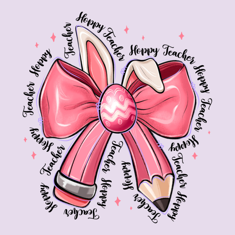 Easter Bunny Pencil Bow Premium Hoodie by CowhideDigitalArt | Teevron