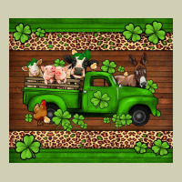 St Patricks Farm Animals Truck Heavy Core Tee | Teevron