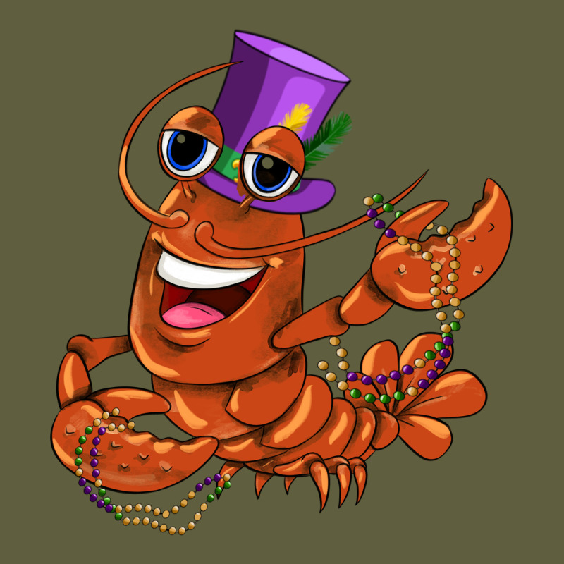 Mardi Gras Crawfish Vintage Tee by CowGirlArtShop | Teevron