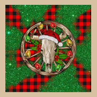 Christmas Bull Skull Heavyweight Hoodie | Teevron