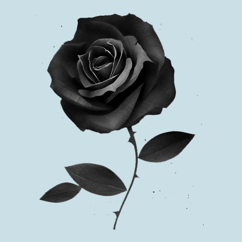 Beautiful Black Rose Flower Ladies Tee by trangStudio | Teevron
