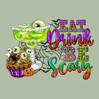 Eat Drink And Be Scary Urban Heavy Tee | Teevron