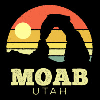 Moab Utah Vintage Sunset Arches Adventure Outdoors Ladies Tee | Teevron