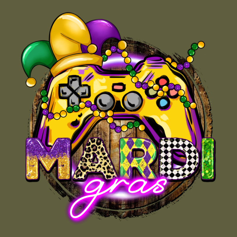 Mardi Gras Gamer Vintage Tee by CowGirlArtShop | Teevron